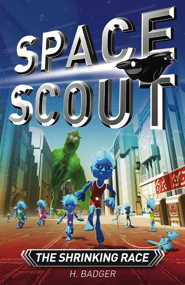 The Shrinking Race (4) (Space Scout),Used