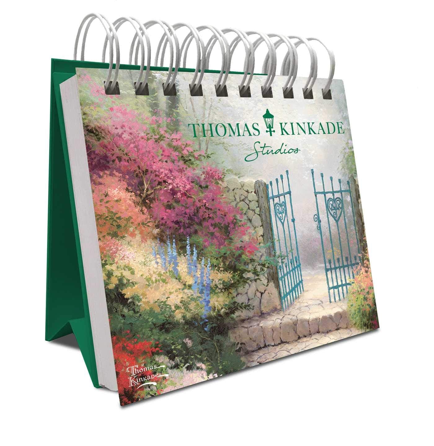 Thomas Kinkade Studios Perpetual Calendar with Scripture,New