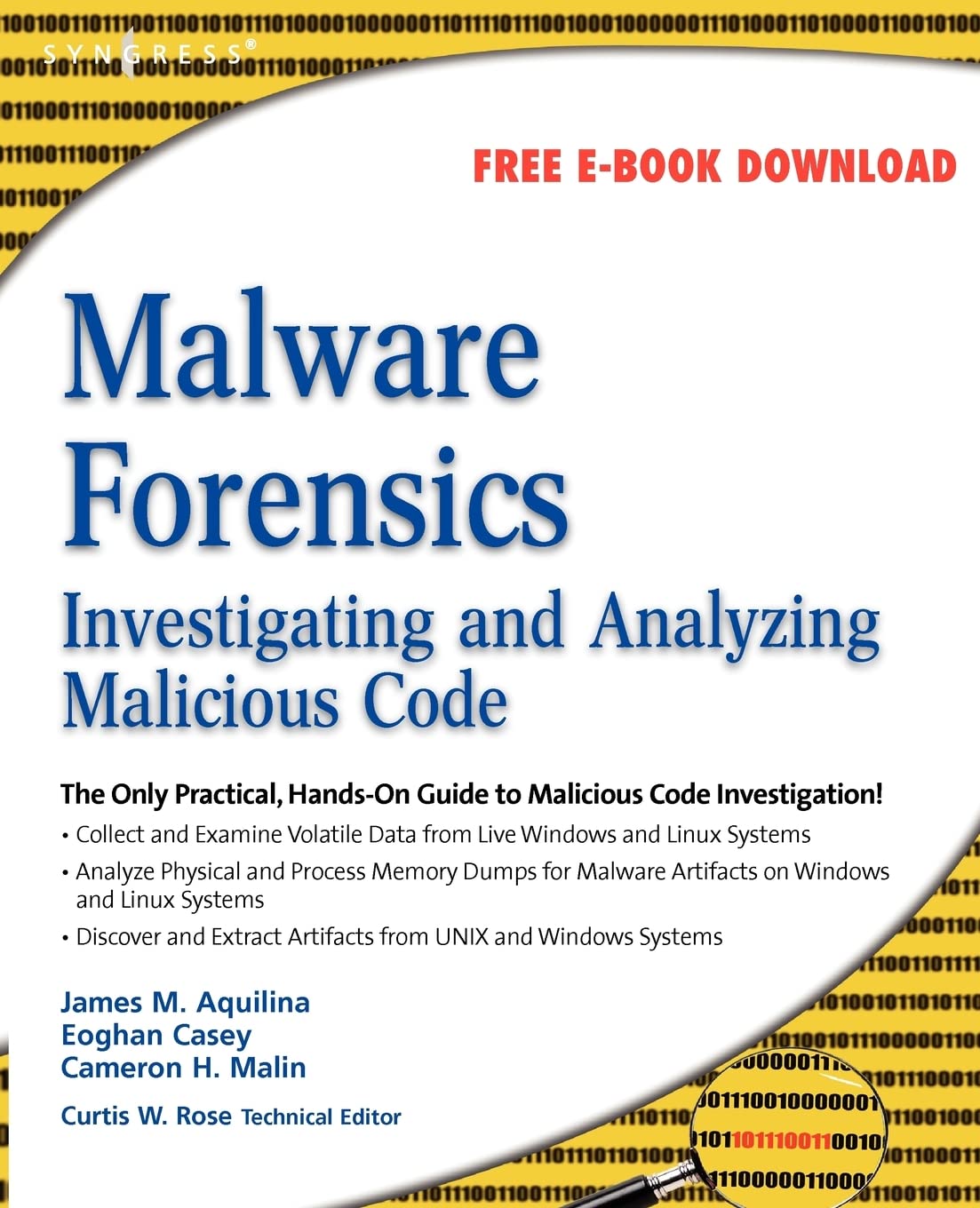 Malware Forensics: Investigating and Analyzing Malicious Code,Used