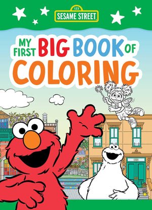 Sesame Street: My First Big Book Of Coloring (A Sesame Street Coloring Book For Kids)