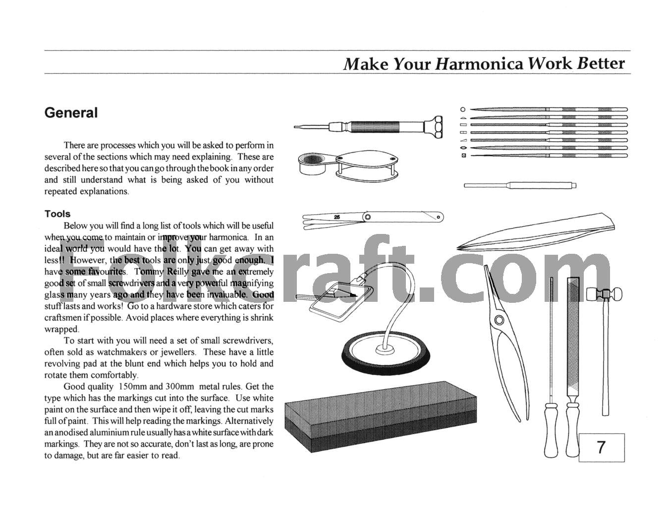 Make Your Harmonica Work Better,Used