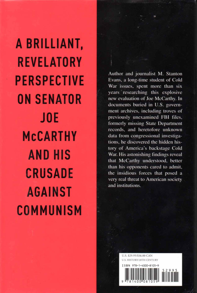 Blacklisted By History: The Untold Story Of Senator Joe Mccarthy And His Fight Against America'S Enemies,Used