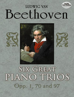 Six Great Piano Trios in Full Score (Dover Chamber Music Scores),Used