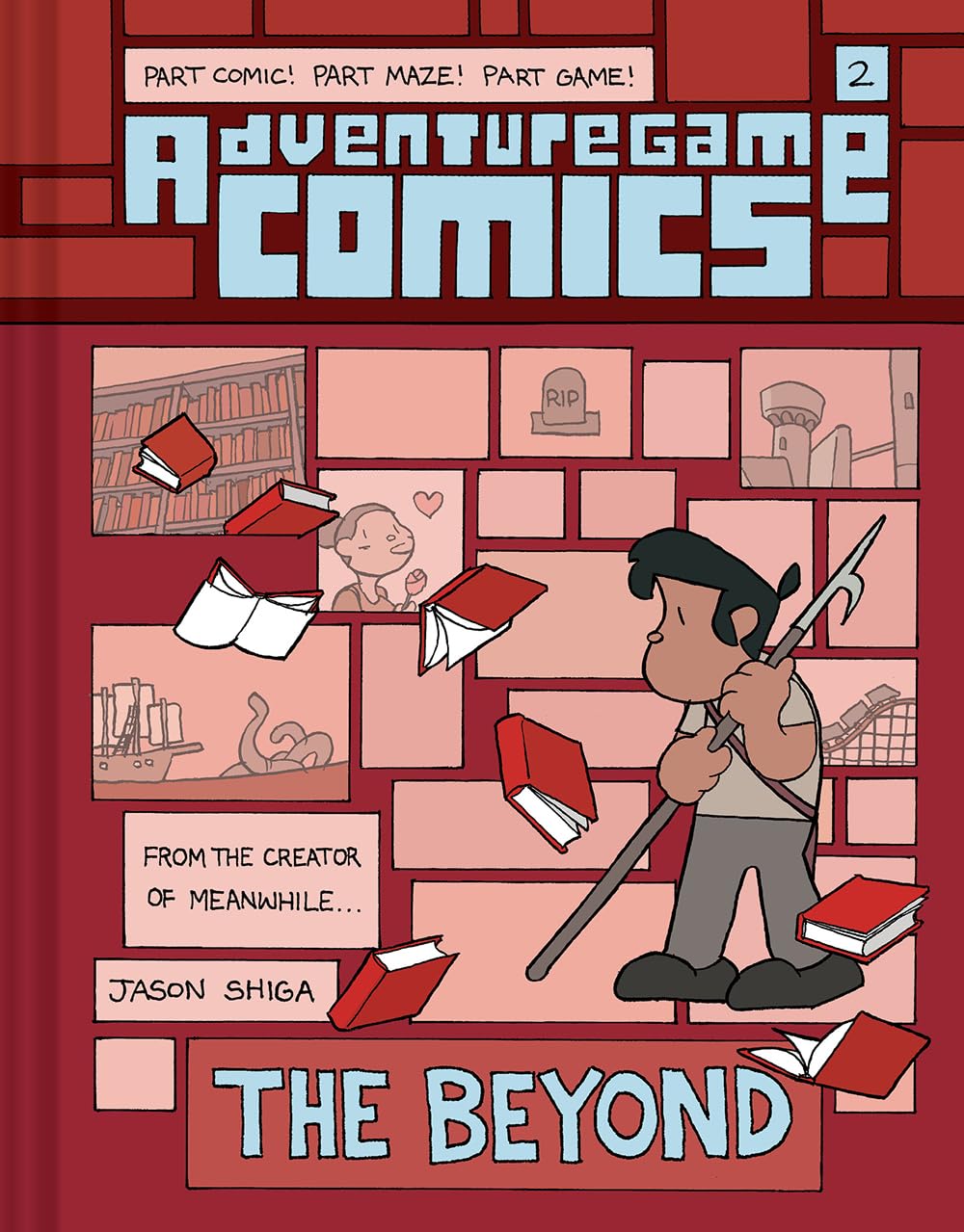 Adventuregame Comics: The Beyond (Book 2): An Interactive Graphic Novel,Used