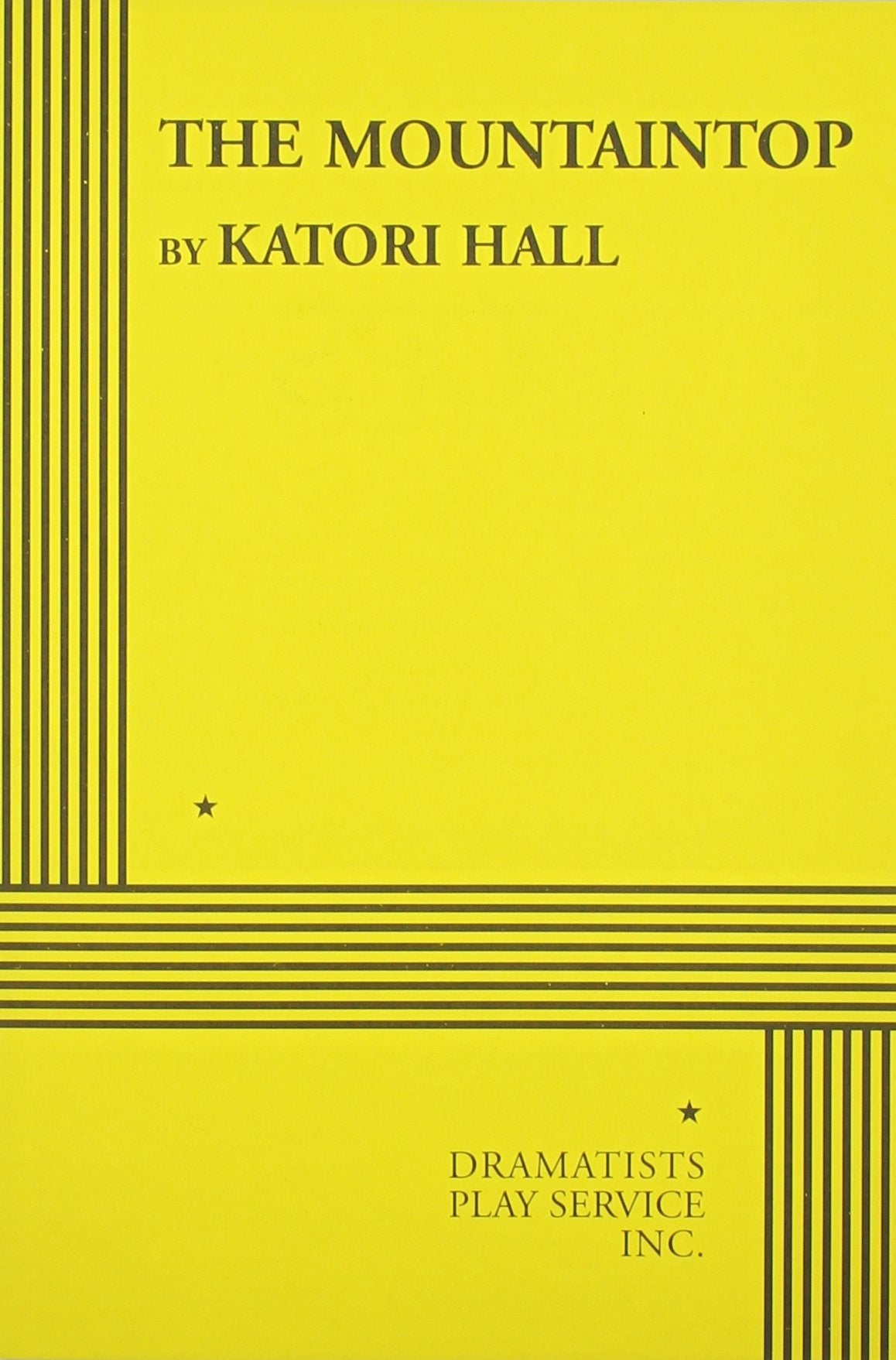 The Mountaintop (Acting Edition For Theater Productions),New