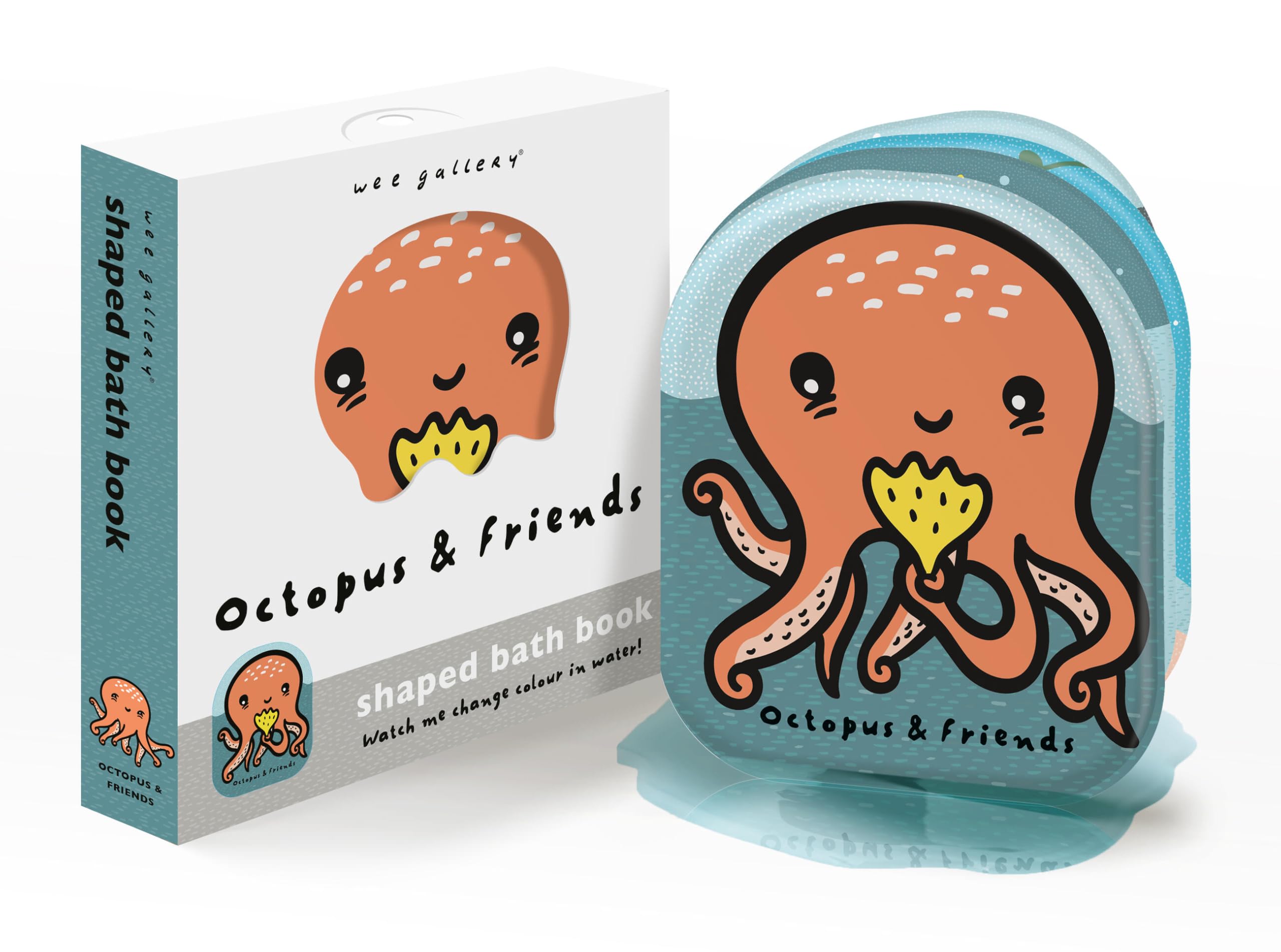 Octopus & Friends (Wee Gallery Shaped Bath Books)
