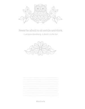 Groovy Owls Coloring Book (Coloring Is Fun) (Design Originals) 32 Adorable Art Activities With Quiet, Stoic, Wise, And Happy Owl