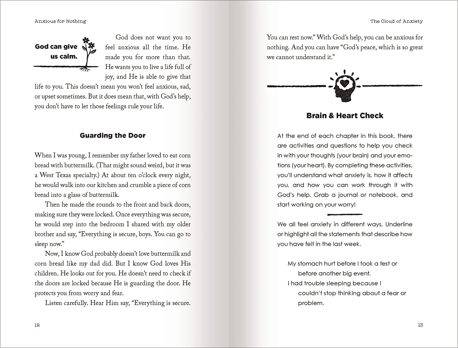 Anxious for Nothing (Young Readers Edition): Living Above Anxiety and Loneliness,Used