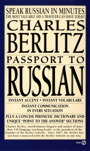 Passport to Russian: Speak Russian in Minutes (Berlitz Travel Companions),Used