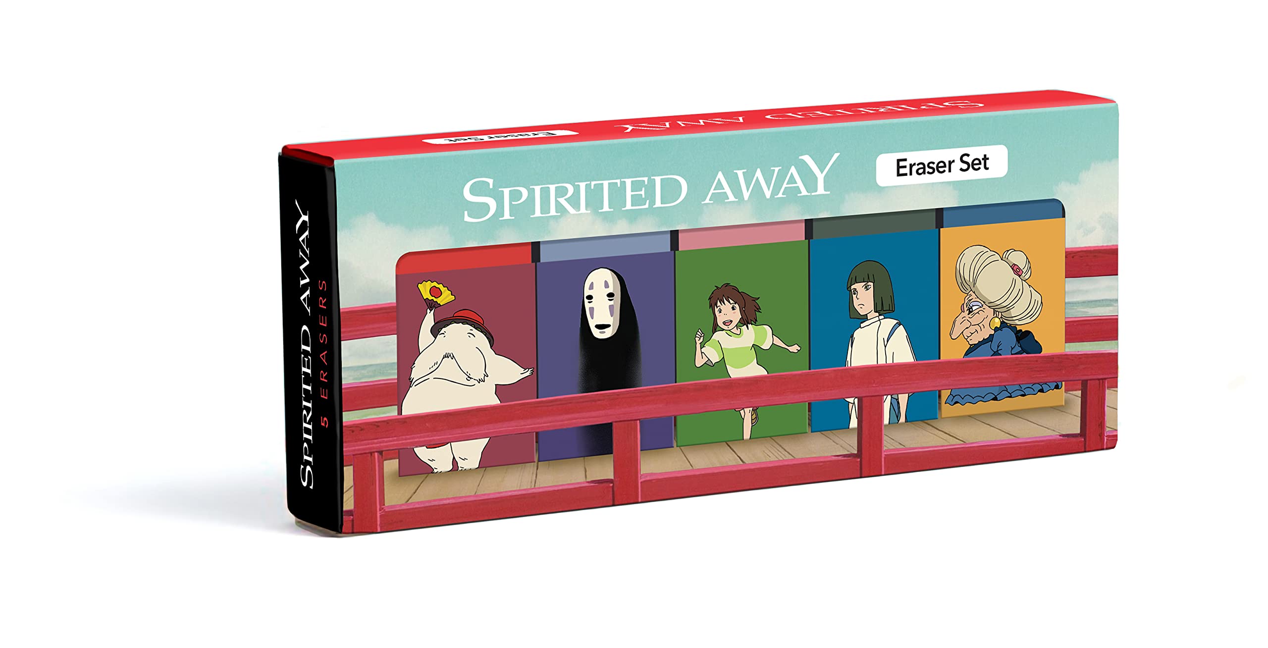 Spirited Away Eraser Set (Studio Ghibli)
