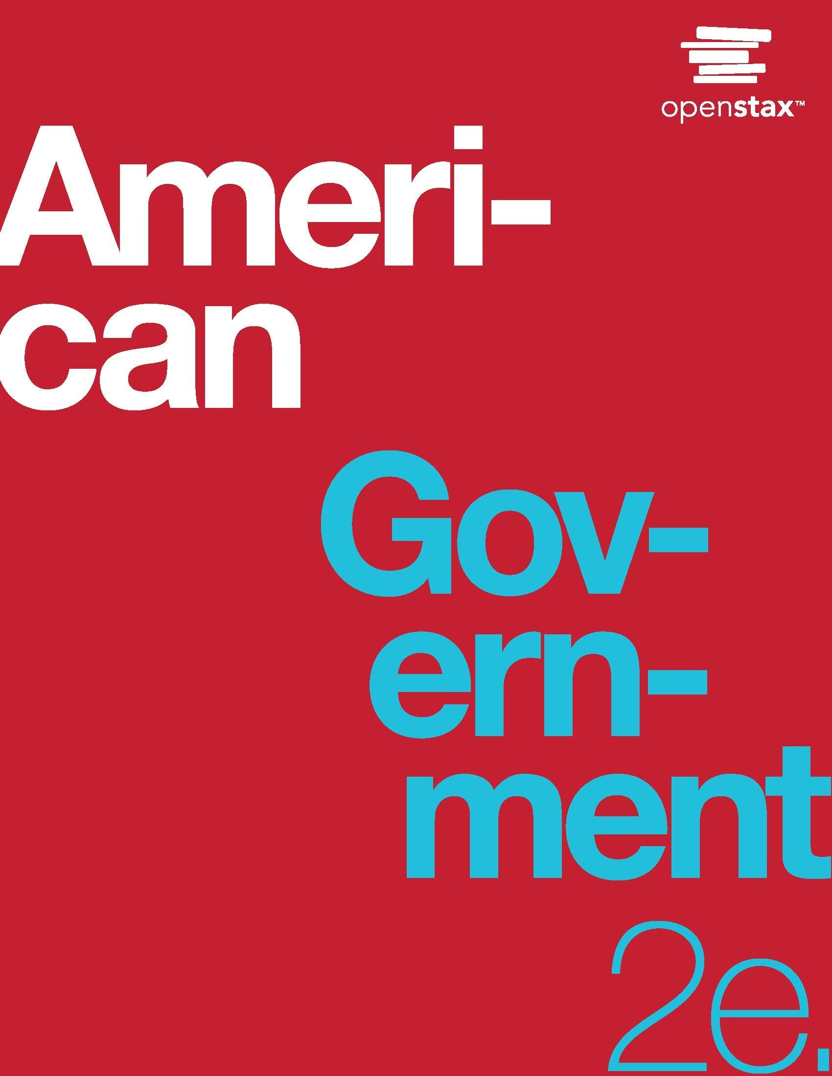 American Government 2E By Openstax (Hardcover Version, Full Color)