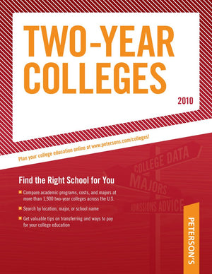 TwoYear Colleges  2010 (Peterson's Two Year Colleges),Used
