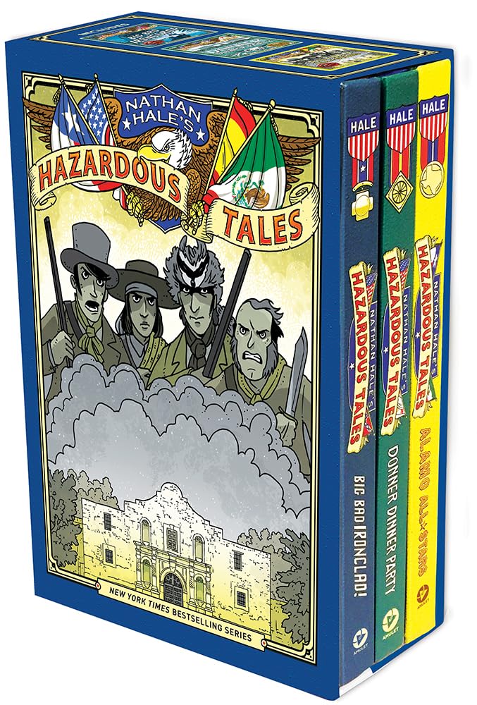 Nathan Hale'S Hazardous Tales Second 3Book Box Set: A Graphic Novel Collection