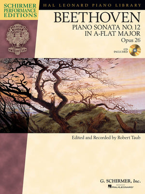 Beethoven: Piano Sonata No. 12 In Aflat Major, Opus 26 (Schirmer Performance Editions),Used