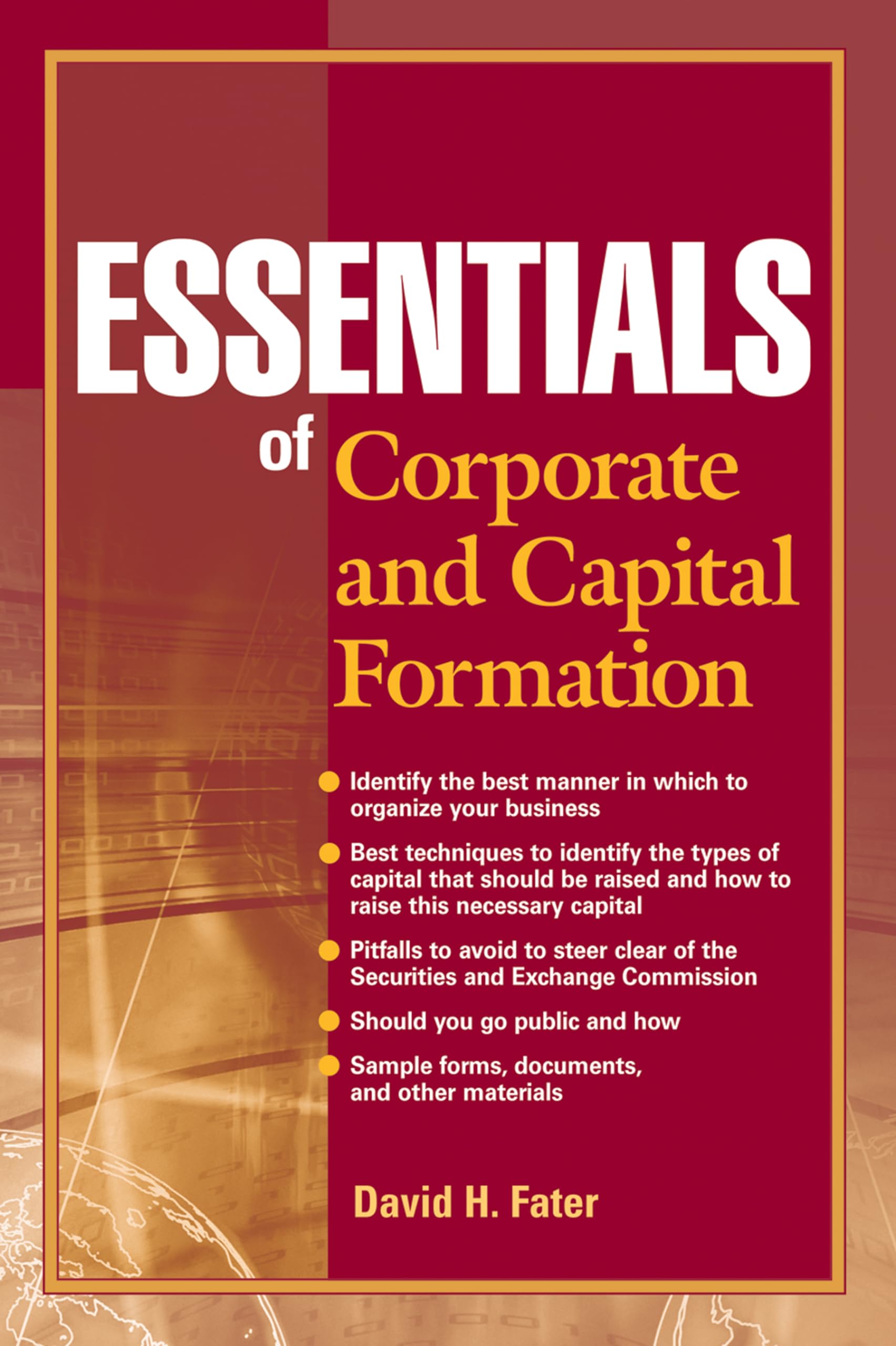 Essentials of Corporate and Capital Formation,Used