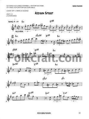 Jazz Saxophone Etudes For Alto & Tenor: Book & Two CD PlayAlong Set,New
