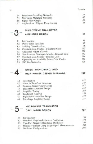 Microwave Transistor Amplifiers: Analysis And Design,New