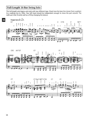 Blues Riffs for Piano  Book/Online Audio,Used