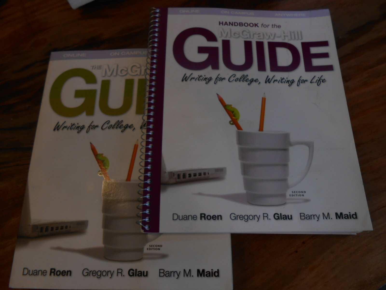 The McGrawHill Guide: Writing for College, Writing for Life,Used