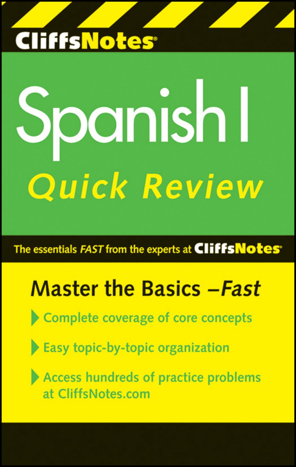 CliffsNotes Spanish I Quick Review, 2nd Edition,Used