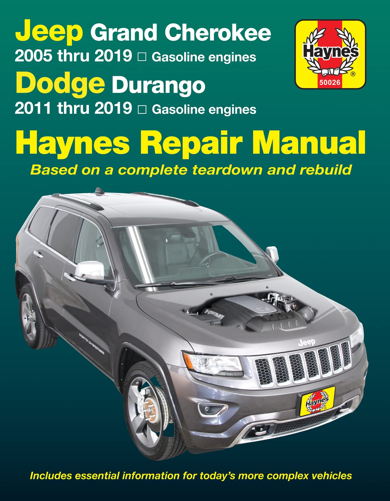 Jeep Grand Cherokee (20052019) Haynes Repair Manual (USA) (Paperback),Used