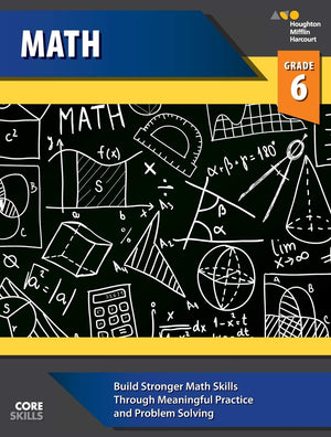 SteckVaughn Core Skills Mathematics: Workbook Grade 6,Used