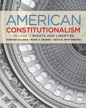 American Constitutionalism: Volume II: Rights & Liberties,Used