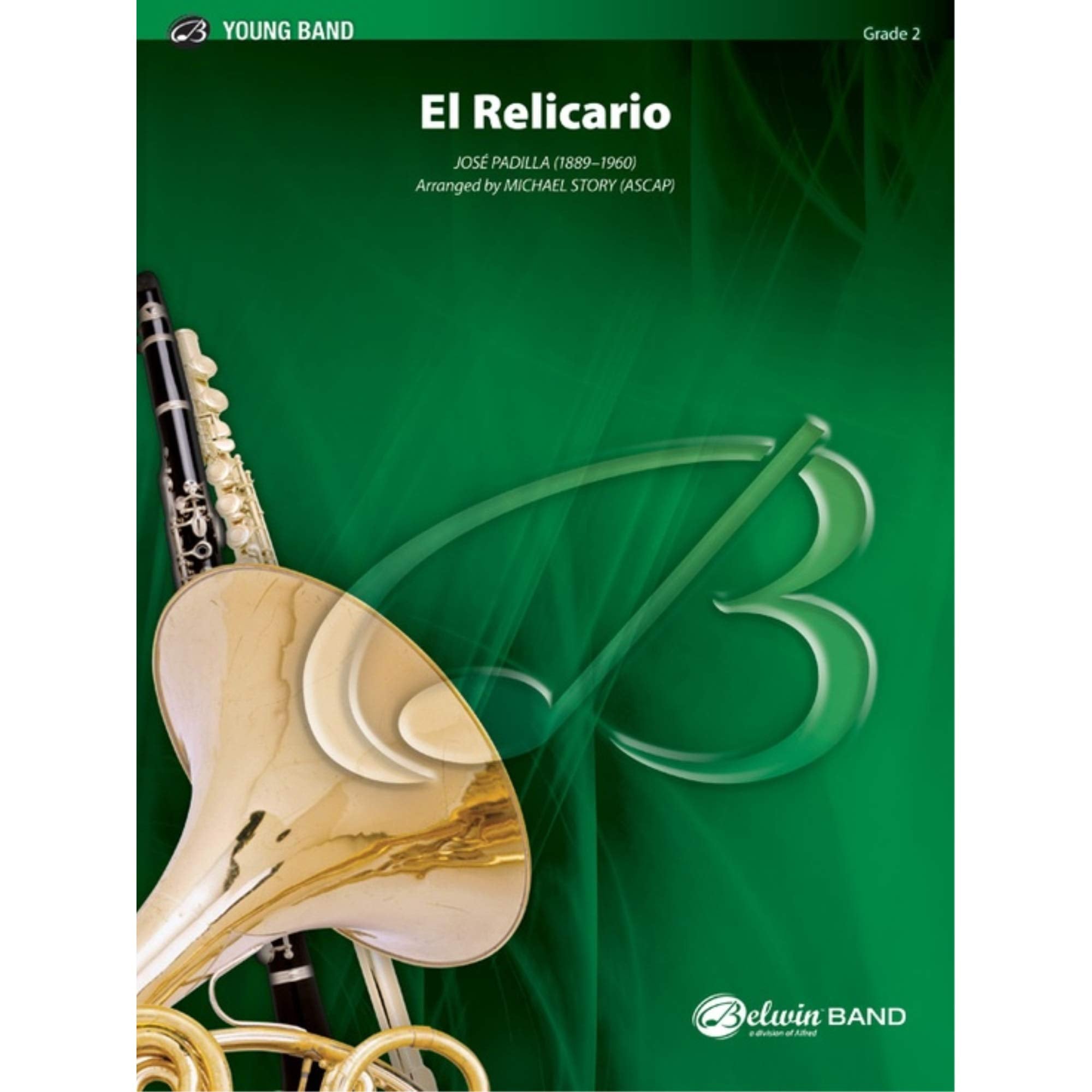 El Relicario: Conductor Score (Belwin Young Band),Used