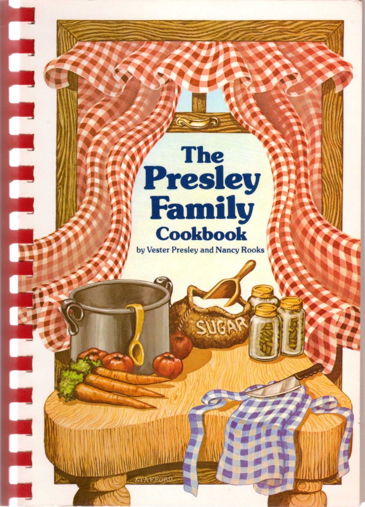 Presley Family Cookbook,Used