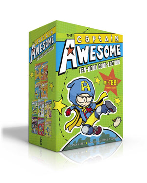 The Captain Awesome Tenbook Coollection (Boxed Set): Captain Awesome To The Rescue!; Vs. Nacho Cheese Man; And The New Kid; Ta,Used
