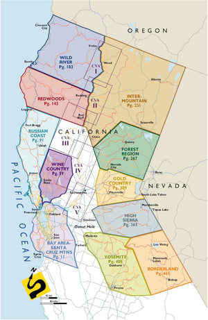 Destination Highways Northern California: A Motorcycle Enthusiast's Guide to the Best 334 Roads in Northern California,Used