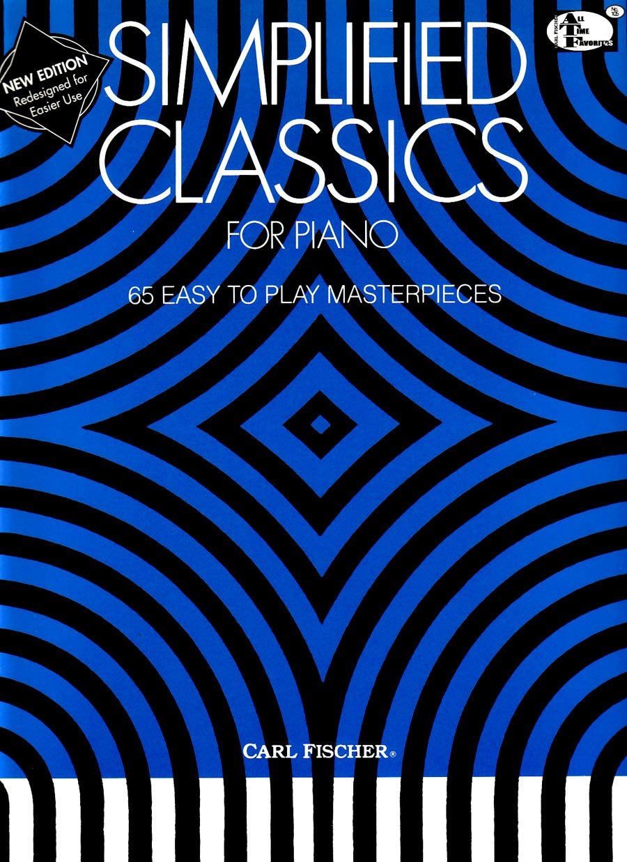 Atf105  Simplified Classics For Piano (Alltime Favorites Series),New