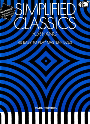 Atf105  Simplified Classics For Piano (Alltime Favorites Series),Used