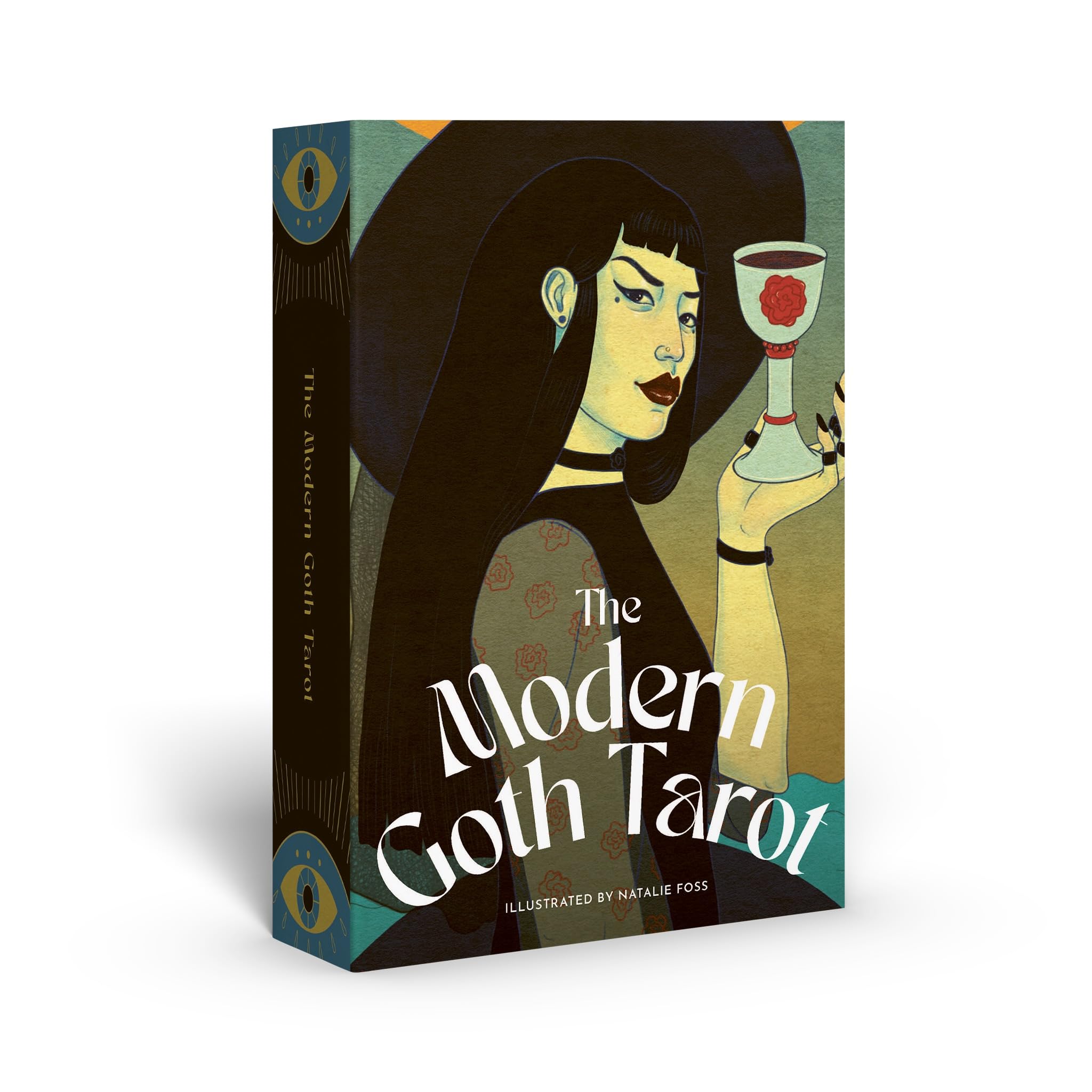 The Modern Goth Tarot Deck: An illustrated 78card set of tarot cards, based on the RiderWaite deck, with an introductory handb,New
