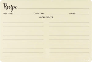 Premium Recipe Cards  Set Of 50 (4 X 6 Inches, Doublesided, Rounded Corners)