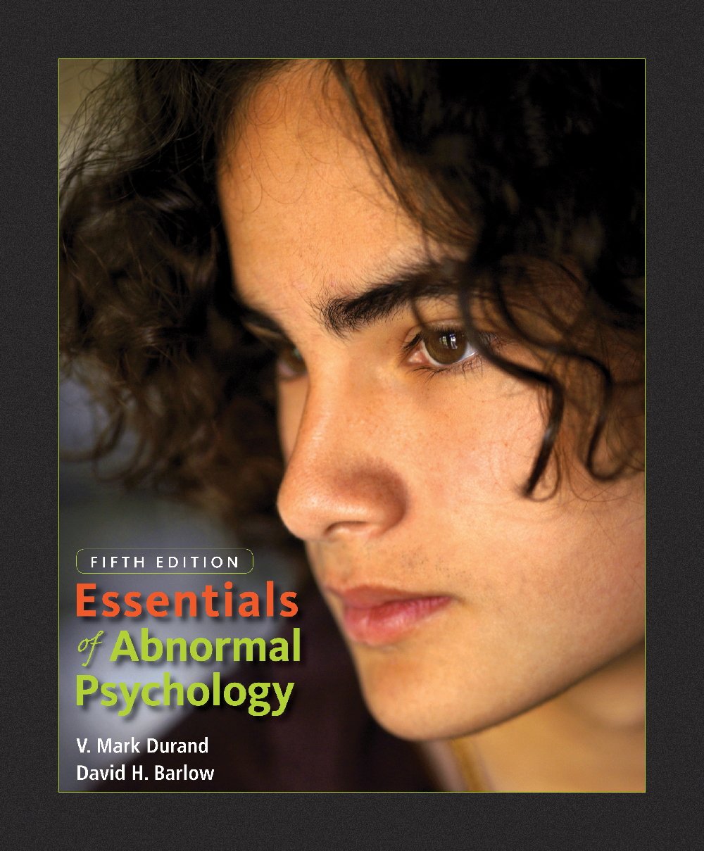Study Guide for Durand/Barlow's Essentials of Abnormal Psychology,Used
