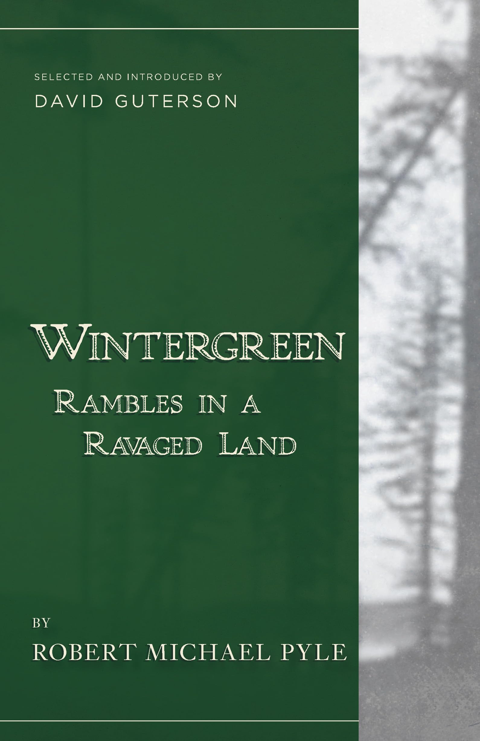 Wintergreen: Rambles in a Ravaged Land,Used