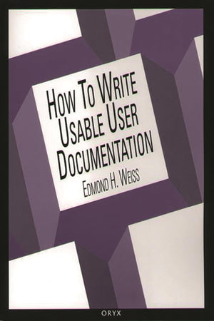 How To Write Usable User Documentation,Used