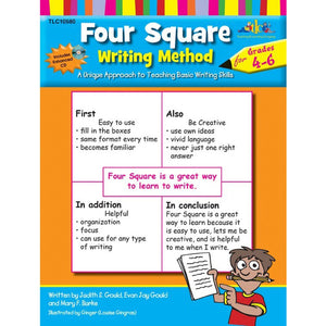 Four Square Writing Method Grades 46 w/ Enhanced CD,Used