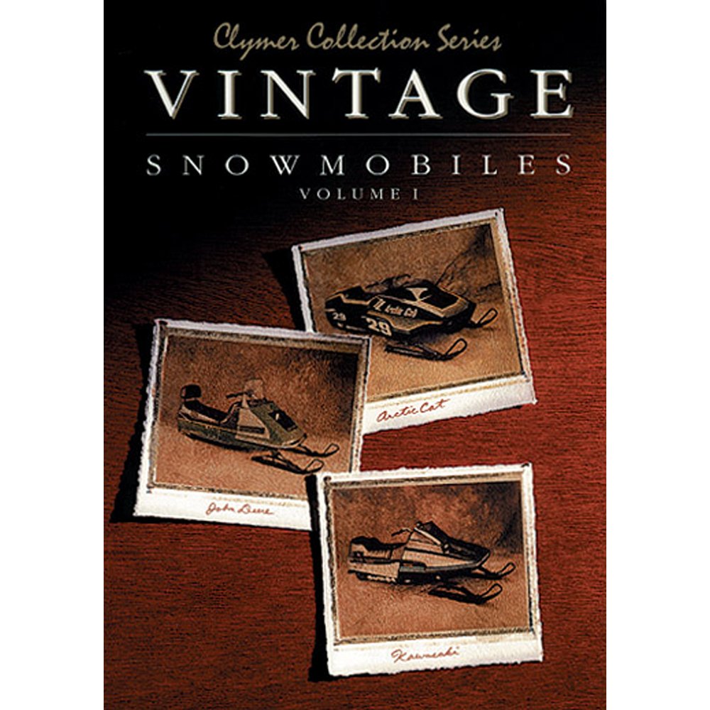 Vintage Snowmobiles Volume 1 (Clymer Collection Series),Used