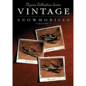 Vintage Snowmobiles Volume 1 (Clymer Collection Series),Used