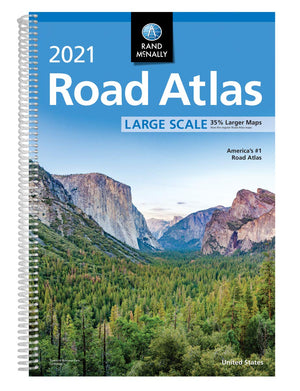 Rand Mcnally 2021 Large Scale Road Atlas United States (Rand Mcnally Road Atlas),New