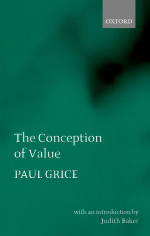 The Conception of Value,Used