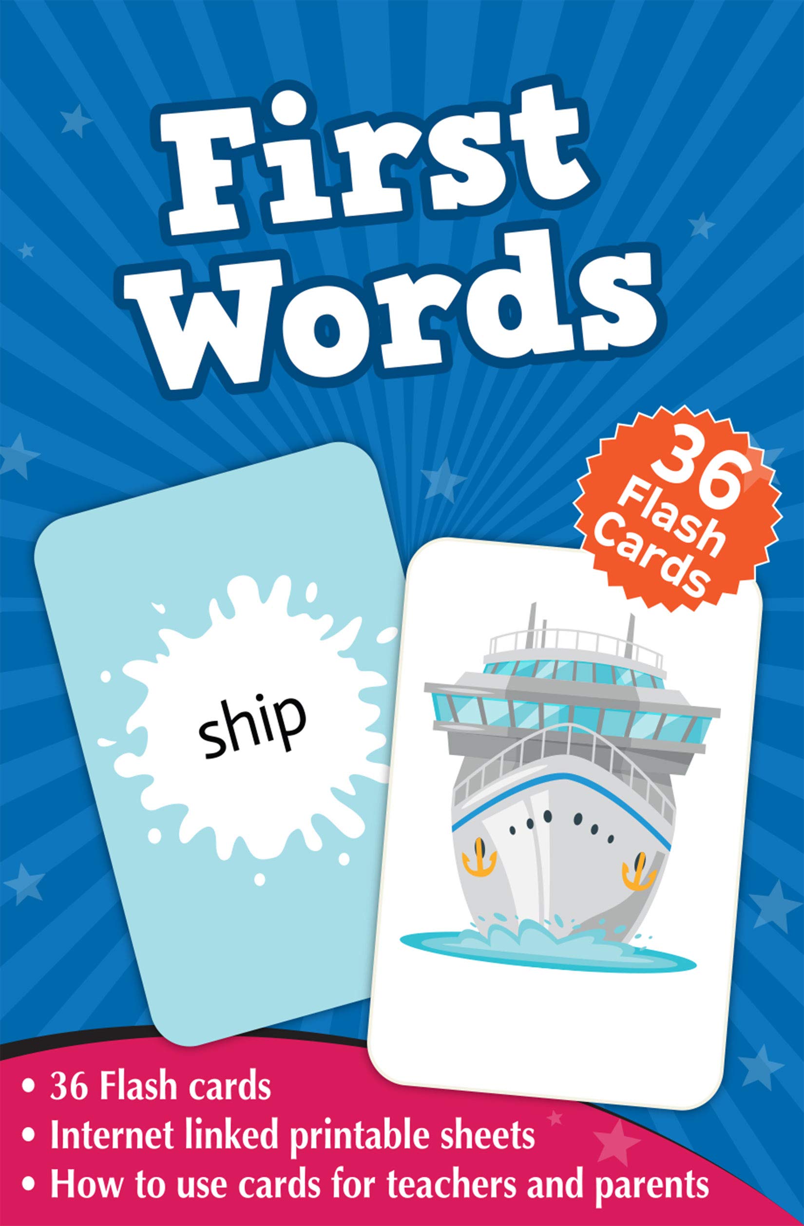 First Words - Flash Cards Box