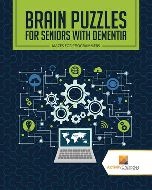Brain Puzzles for Seniors with Dementia : Mazes for Programmers,Used