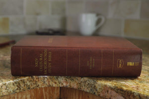 Nkjv, Cultural Backgrounds Study Bible, Hardcover, Red Letter: Bringing To Life The Ancient World Of Scripture,New