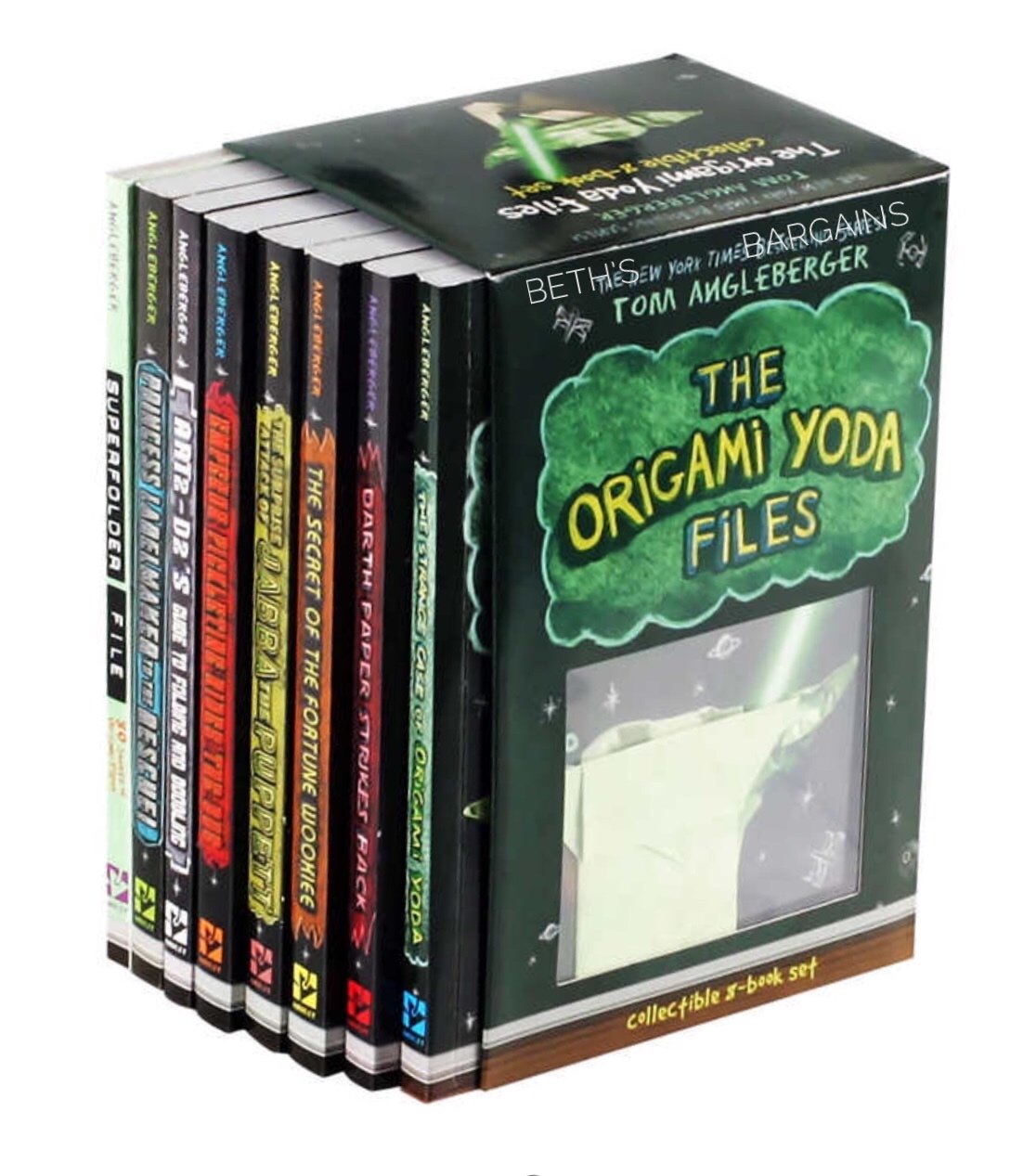 The Origami Yoda Files: Collectible 8Book Boxed Set