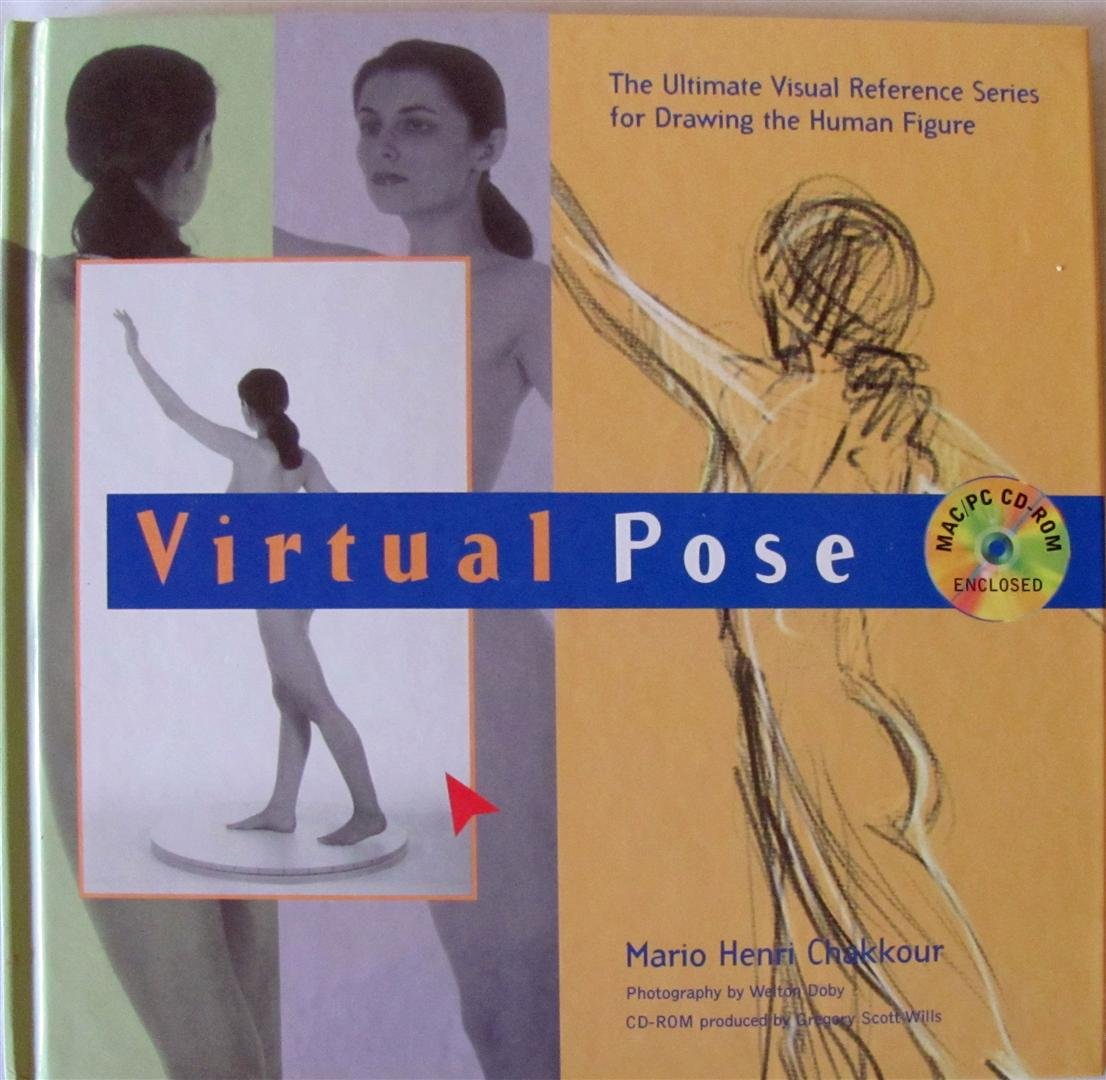 Virtual Pose: The Ultimate Visual Reference Series for Drawing the Human Figure,Used