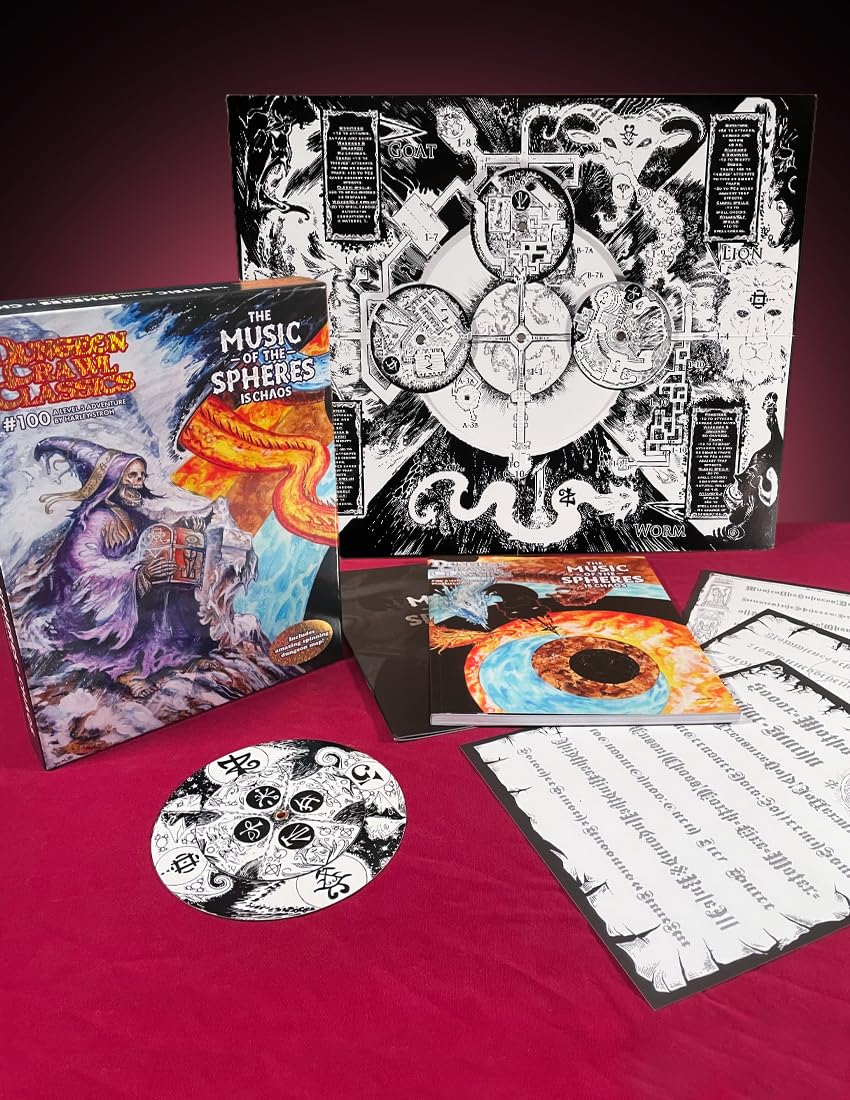 Dungeon Crawl Classics #100: The Music of the Spheres is Chaos  boxed set (Dcc Dungeon Crawl Classics, 100)