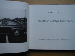 100 Views Along the Road: Watercolors by Alfred Leslie,Used